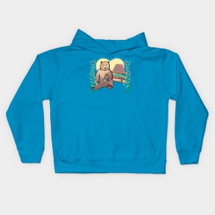 Bear hibernation Kids Hoodie